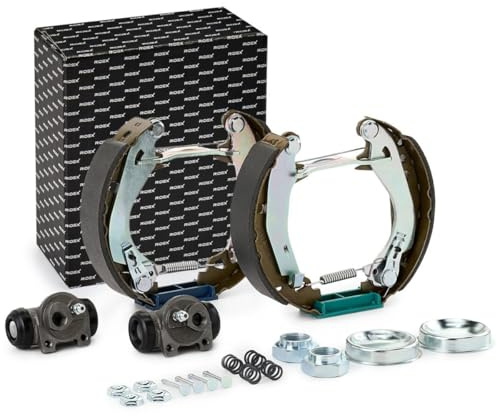 RIDEX 3859B0271 Kit de freins à tambour Arrière avec cylindre de roue avec accessoires Compatible avec CITROËN Saxo 3/5 portes S0, S1