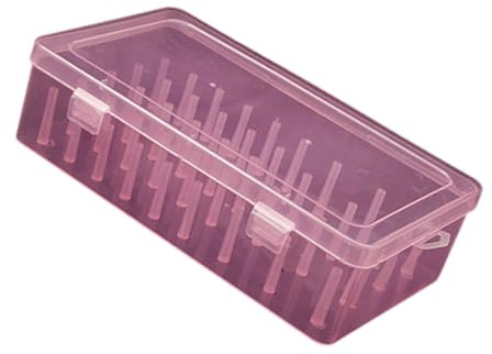 jiingekk Sistemas de gestión de cables de alta capacidad, caja organizadora de 42 carretes para electrónica y cables, contenedor de almacenamiento de cables de instalación rápida