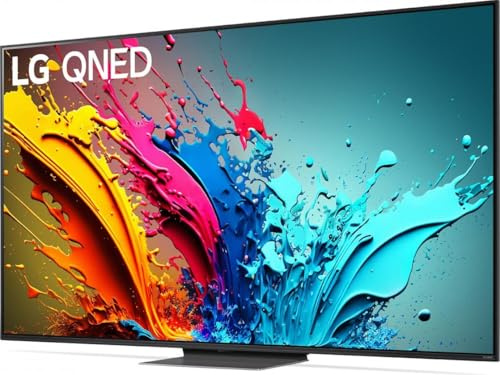 LG 75QNED87T6B - Smart TV 75 Pollici 4K QNED DVB-T2 Wi-Fi HEVC colore Grigio Classe energetica D
