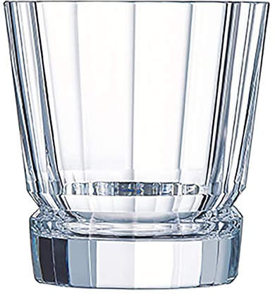 Cristal d'Arques AVE3618004 Boite de 6 gobelets bas 32 cl - MACASSAR - CRISTAL D'ARQUES, Cristallin, Multicolore, 30 X 20