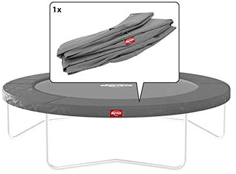 BERG Trampolin Schutzrand rund Federabdeckung 200 cm Randabdeckung grau - Favorit Regular