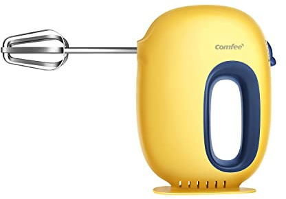 COMFEE Sbattitore Elettrico MJ-HM30W115A Potenza 130W, 5 Velocità Regolabili