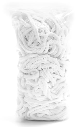 Lotta Loops by Friendly Loom - White Pack (Traditional Size) Cotton Loops Makes 6 Potholders apprx 6 x 6by Harrisville Designs Made in The USA