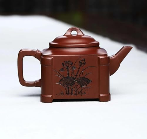 Teiere Set Di Teiere Set Da Tè Kung Fu Collezione Di Vasi Di Argilla Viola Vecchia Brezza Di Argilla Viola Rugiada Di Giada Yixing Teiera Cinese Fatta A Mano 220ml Teiera Set Da Tè