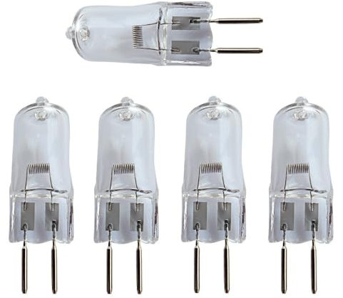 DLEDMOP 5 Pièces G6.35 35W 20W Ampoule De Base Lampe Halogène 75W 12V 100W G6.35 Capuchon Lampe De Projecteur Halogène Pour Projecteur Ou Disco,70W