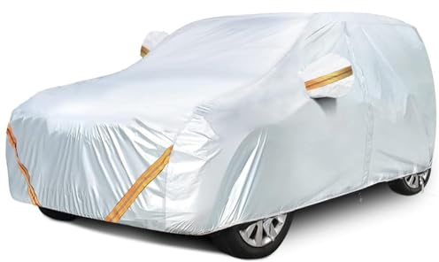 Autoabdeckung Für Audi A3 8P 2.0TFSI MY2007 S Line| wasserdichte, Atmungsaktive Vollgarage Für Den Außenbereich, Wetterfeste, Staubdichte Autoplane (Color : Silver)