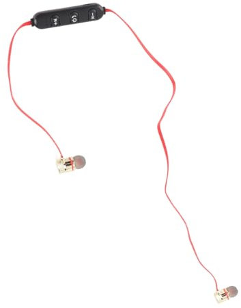 Horoper Magnetic Wireless Bluetooth Earphones, Sports Bluetooth Headphone, Magnet Wireless Bluetooth Sports Earphones for iPhone, Android(Gold)