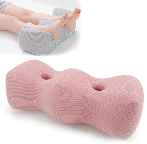 Oreiller D'élévation De Jambe Oreiller De Repos De Jambe Élevé Oreiller De Pied Repose-Pied De Bureau Coussin De Jambe Coussin Genoux Nuit Coussin Jambes pour Lit Jambes De Couchage C