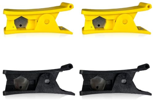 NHQ 4 Pièces Coupe Tube PVC,Chanfreineuse Tube PVC,Découpe Tube Filaire PVC,Coupe Tube Cuivre Coupe Tube Electrique Coupe-Tube en Aluminium Réparation Outil