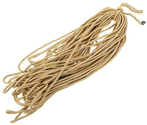 UKCOCO 1stück Outdoor Nylon Rope Strapazierfähige Outdoor Wäscheleine Für Camping Und Garten Khaki Verstellbar Und Langlebig