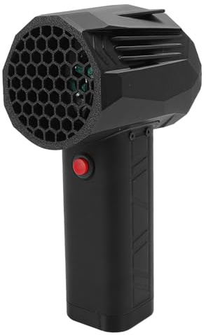 KIMISS Plumeau électrique, Souffleur compressé 180 000 Tr/min Clavier, Ordinateur, Voiture, Maison – Souffleur Rechargeable avec Charge Rapide et Batterie 12 000 MAh