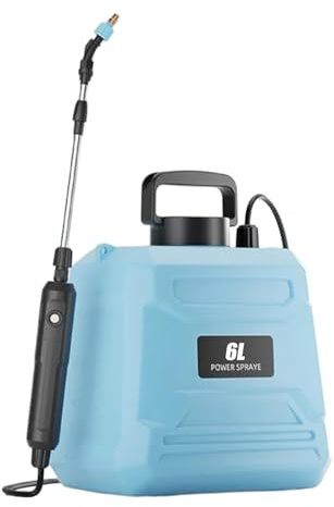 APGLSXY Aspersor eléctrico ajustable, recargable, funciona con pilas, impermeable, retráctil, para jardinería en interiores y exteriores, botella eléctrica para espolvorear