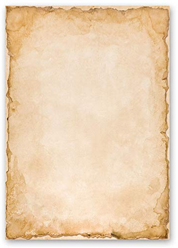 Motivpapier VINTAGE Antik & History - DIN A5 Format 250 Blatt - Paper-Media