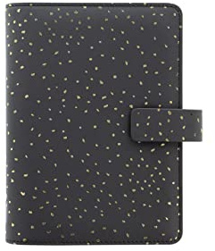 Filofax Confetti Personal Organiser Charcoal, 21-028722