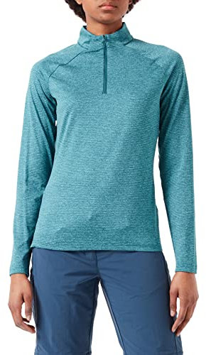 Odlo Damen SESVENNA Midlayer mit 1/2-Reißverschluss, Balsam Melange, S