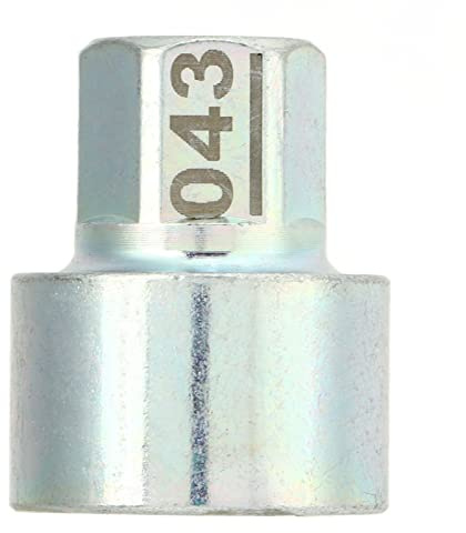 Tbest Herramienta de Extracción de Tuercas de Bloqueo de Rueda, Llave de Bloqueo de Rueda, Repuesto de Enchufe de Tuerca Antirrobo para 1 3 5 6 7Series X1 X2 X3 X4 X5 X6 Z4(043)