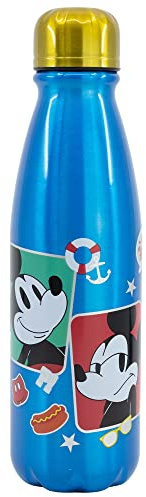 Stor Botella de aluminio para niños de 600 ml, diseño de Mickey Mouse