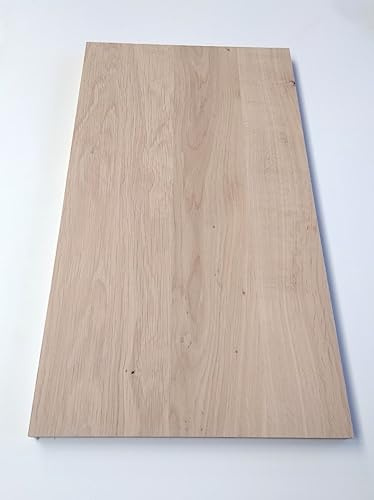 3cm starke Eichenplatten massiv Tischplatten Holzplatten. verschiedene Längen. Sondermaße auf Anfrage möglich. (20x80cm)