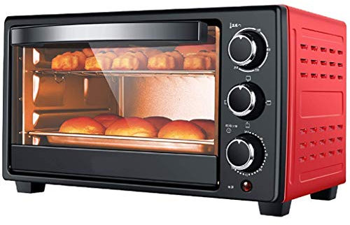Mini Oven 23 L，Electric Oven 1300 W Adjustable Temperature 70-250 ℃ And 60 Minutes Timer With 3 Heating Functions For Baking Cooking Grill Toaster Oven Useful