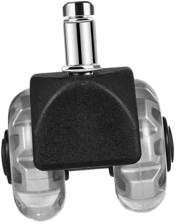 UTHCLO Ruedas Para Sillas De Oficina Repuesto De Ruedas Giratorias De Caster Para Muebles Pesados Compatible Con Sillas De Oficina Y Muebles Fácil Instalación Y Movimiento Silencioso