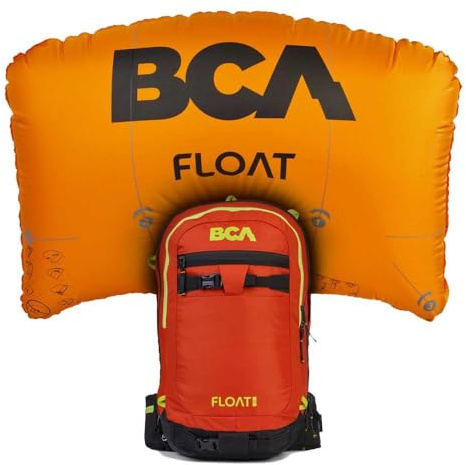 BCA Backcountry Access Float 22 - Airbag da valanga, colore: Nero/Arancione, Arancione, 1SZ, Zaino