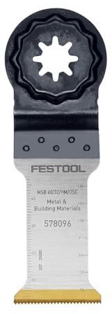 Festool Starlock Plus 578096 Oszillierendes Hartmetall-Sägeblatt MSB 60/32/HM/OSC