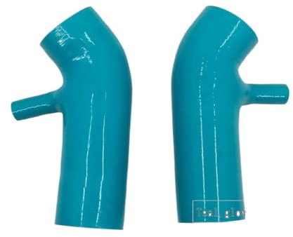 Manguito Turbo Manguera de admisión de aire MAF de silicona compatible con Infiniti G35, 350Z, VQ35HR, G37, 370Z, EX35, VQ37VHR. Líneas y mangueras de presión(Teal (Glow in dark))