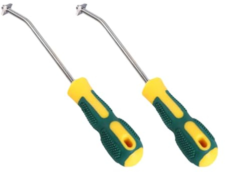 OUNONA Lot de 2 Nettoyeurs pour Joints de Carrelage 15 CM Outil d'Espacement en Matériau Solide Nettoyant pour Interstices de Sol Domestique pour Entretien Carrelage Intérieur et