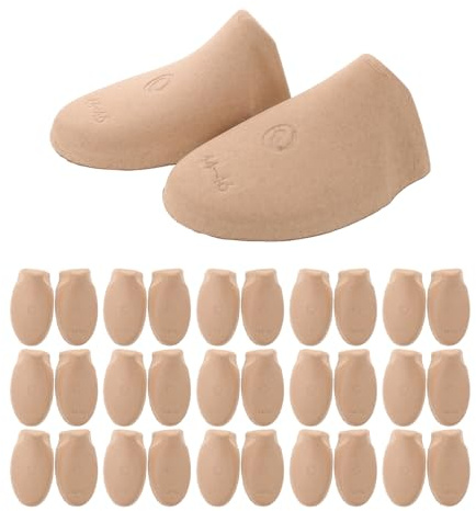 LALAFINA Shoe Tree Inserts 20 Pairs Paper Pulp Anti-Crease Shaper for Men Women, for Sneakers and Heels, Eu 41-43/Us 10.5-12.5/Uk 10-12, Easy to Insert and Remove