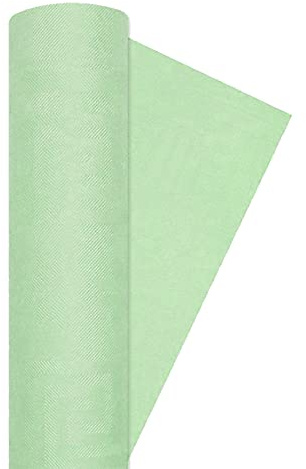 Roll Paper Tablecover Damask (120cm x 7m), mint green
