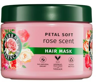 Herbal Essences Rose Scent Petal Soft Hair Mask 500ml to Intensely Nourish Dry Hair