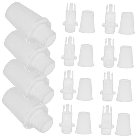 OSALADI 50pcs Cable Glands and Cord Grip Connectors Strain Relief Cord Clamps for Electrical Wire Pendant Light Cable Fixing DIY Accessories Black Plastic