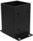 Veemoon Base De Columna del Pabellón De Madera Soporte para Terraza y Porche Extensor De para Postes De Accesorios para Jardín Color Negro