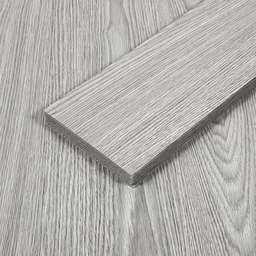 Veemoon Floor Decorative Sticker Peel and Stick Floor Tile Self-Adhesive PVC Flooring for Home Improvement 36Pcs Modern Home Look