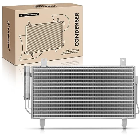 A-Premium Air Conditioning A/C Condenser Compatible with Mitsubishi Outlander 2014-2016 2.4L 3.0L, Replace# 7812A218