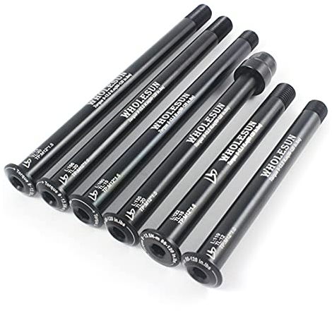 GOBBIS Steckachse,Fahrrad Schnellspanner Fahrrad durch Achsenbike Quick Release Hubs Rohrwellenspindel Vordere Hinterachse für M12x1.5 M12X1.0 Fahrradzubehör (Color : L160 M12x1.5)