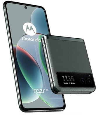 Motorola RAZR 40 5G Smartphone 256 GB 17.5 cm (6.9 Inch) Verde Android™ 13 (Reacondicionado)