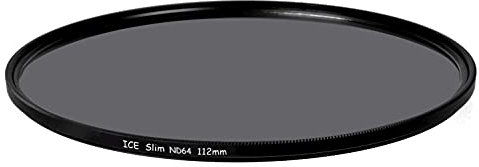 ICE Slim ND64 Filter Neutral Density ND 6 Stop Optical Glass (112mm)