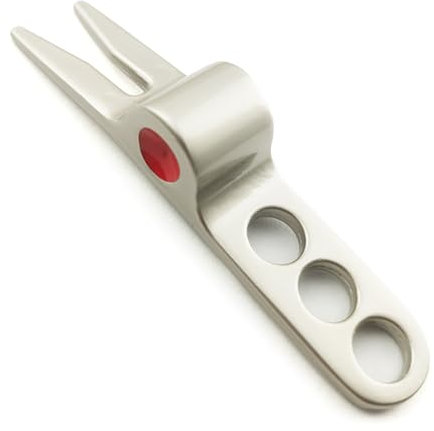 Klaisy Zincs Pitchgabel-Reparaturwerkzeug, Legierung, Pitchgabeln, Rasenwerkzeug, Putting Green Fork Grooves Cleaner Golfzubehör langlebig