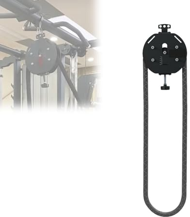Máquina de Cuerda sin Fin for Gimnasio en casa, máquina de Entrenamiento de Resistencia, Sistema de poleas de Cable portátil, for Entrenamiento de Resistencia Muscular de extremidades