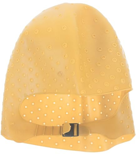 COLLBATH Gorro de Silicona Dorado con Ajuste Cómodo y Seccionado Preciso y Experiencia de Belleza DIY para Teñir el Cabello Adecuado para Uso en Casa