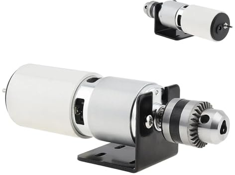 775 Motor Table Drill Positive Inversion Lathe Press Motor with B10 Drill and Mounting Bracket for Milling Machine Tools