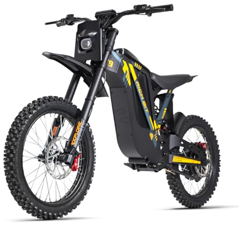 Antgooat V9 Ultra Bicicleta electrica montaña con batería 48V y 60km, Vehículo eléctrico Off Road con Ruedas de 17 y Cuadro de Aluminio, Bici Eléctrica con 80Nm y Doble suspensión