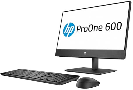 HP ProOne 600 G4 All-in-One Desktop Computer 21.5 FHD, Intel Core i5-8500T, 16GB RAM, 256GB SSD, WiFi, Bluetooth, US QWERTY Keyboard, Windows 11 Pro (Reacondicionado)