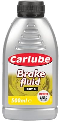 Carlube BRF050 Synthetic Based Dot 3 Brake Fluid 500ml x 4