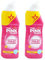 The Pink Stuff – Lot de 2 nettoyants pour toilettes The Miracle Toilet Cleaner, 750 ml