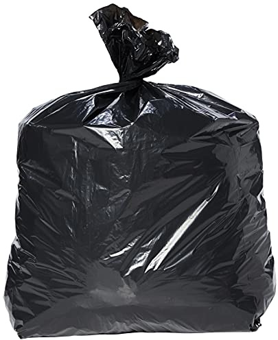 200 x Jade Eco Friendly Strong Durable Black Refuse Sacks Bin Liners