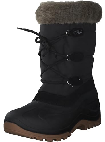 CMP NIETOS LOW WMN SNOW BOOT, Stivali da Neve Donna, Nero, 42 EU
