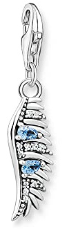THOMAS SABO Damen Charm-Anhänger Stern & Mond Charm Club 925 Sterling Silber 1794-051-14