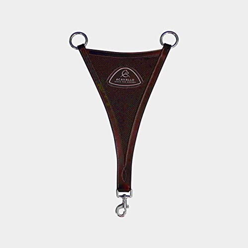 Acavallo Martingalgabel Kalbsleder geschlossen, Größe:Warmblut, Farbe:braun
